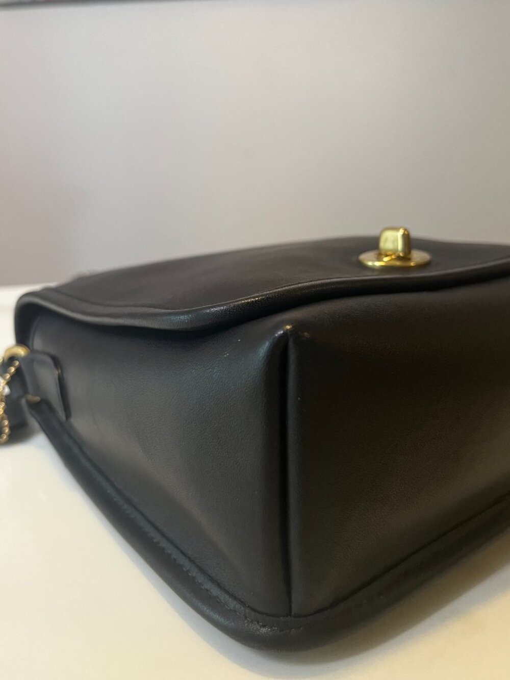 Coach Legacy Companion Flap Crossbody Vintage Bag Black 9076 NWOT - Picture 11 of 15